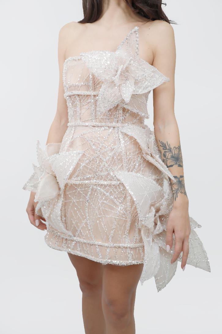Zey Model Kısa Elbise